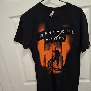 Twenty One Pilots Tour T Shirt Black Size M 2017 Concert Band Merch